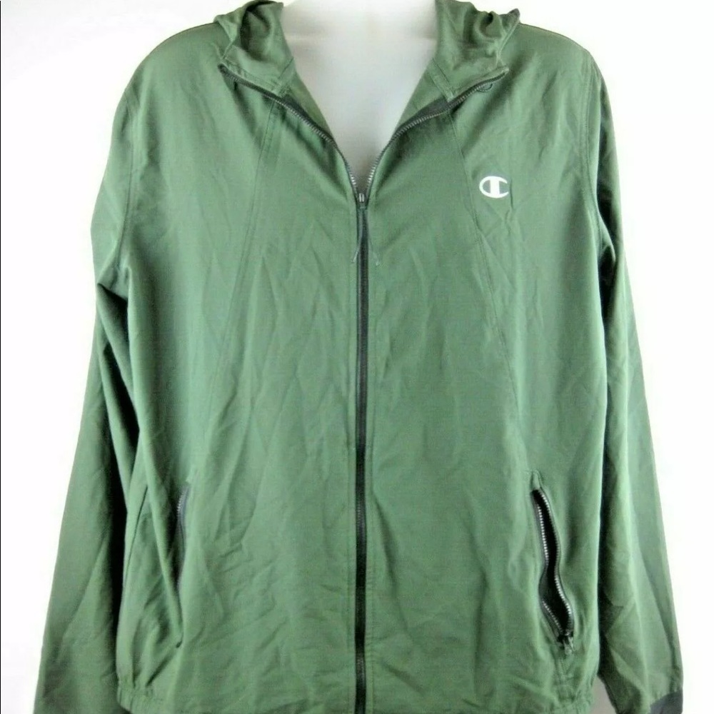 OLIVE GREEN Champion Sweater